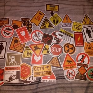 Sticker Pack (caution)